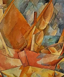 Little Harbor In Normandy By Georges Braque Paint By Number