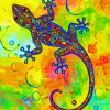 Psychedelic Lizard Art Paint By Number