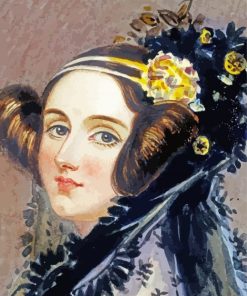 Ada Lovelace paint by numbers