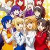 Anime Carnival Phantasm characters paint by numbers