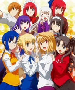 Anime Carnival Phantasm characters paint by numbers