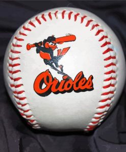 Baltimore Orioles Ball paint by numbers