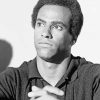 Black And White Huey Newton paint by numbers
