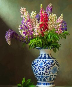 Vase With Flowers Deco paint by numbers