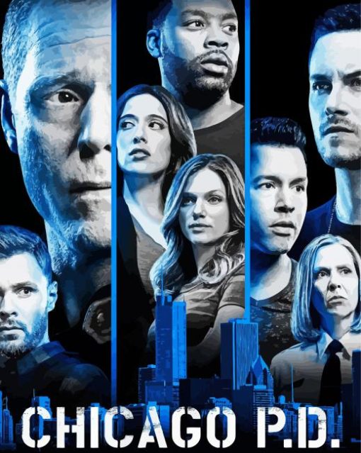 Chicago PD Movie Paint By Numbers