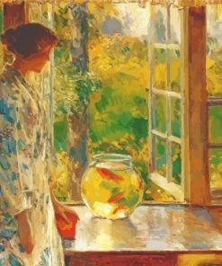 Childe Hassam paint by numbers