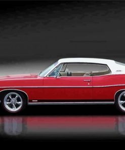 Classic Ford Galaxie Car paint by numbers