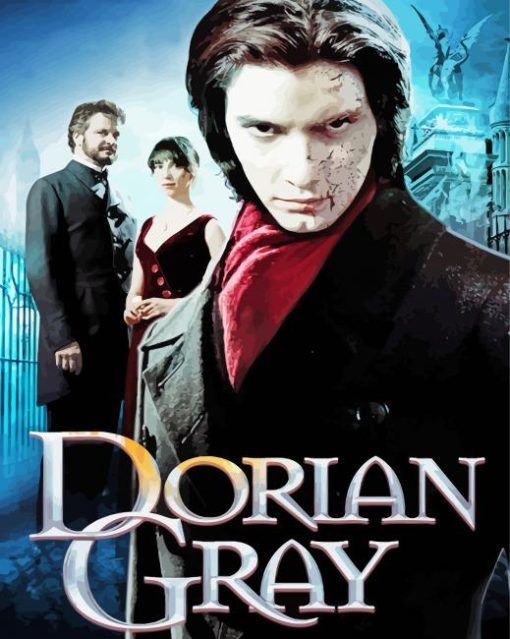 Dorian Gray Movie Poster paint by numbers