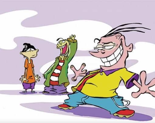 Ed Edd N Eddy Characters paint by number