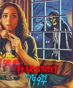 Fear Street Movie paint by numbers