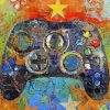 Game Controller Art paint by numbers