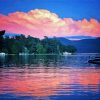 Lake George Sunset Paint By Numbers