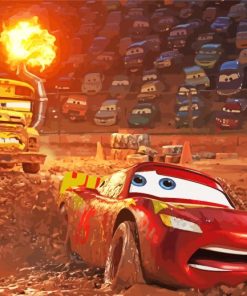 Pixar Cars Disney paint by numbers