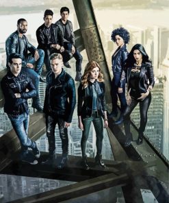 Shadowhunters Characters paint by numbers