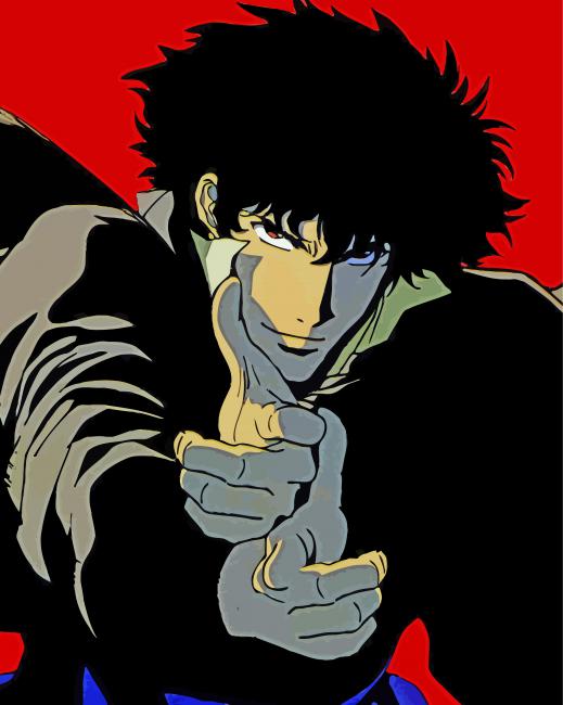 Spike Spiegel Cowboy Paint By Numbers