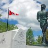 Terry Fox Legacy Statue paint by numbers