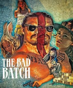 The Bad Batch Poster paint by numbers