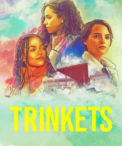 Trinkets Poster Art paint by numbers