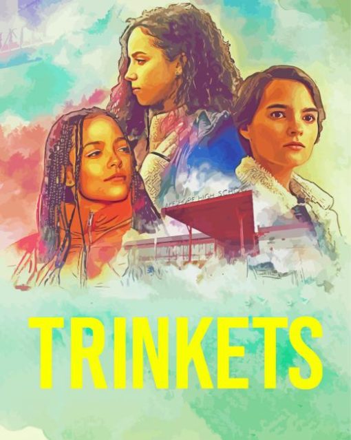 Trinkets Poster Art paint by numbers