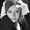 Aesthetic Actress Greta Garbo paint by numbers
