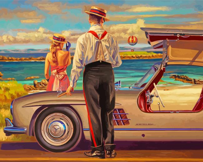 Aesthetic Couple By Peregrine Heathcote paint by numbers