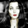 Aesthetic Morticia paint by numbers