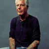 Anthony Bourdain Portrait paint by numbers