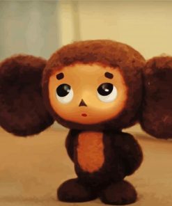 Cheburashka And Friends Cartoon paint by number