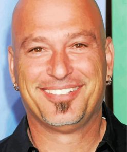 Cool Howie Mandel paint by numbers