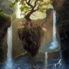 Fantasy Tree Floating paint by numbers