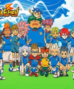 Inazuma Eleven Anime paint by numbers