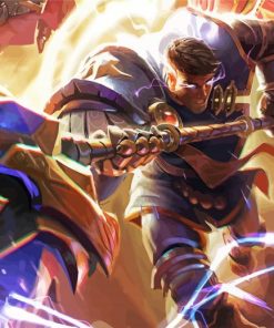 Jayce League of Legends Paint By Numbers