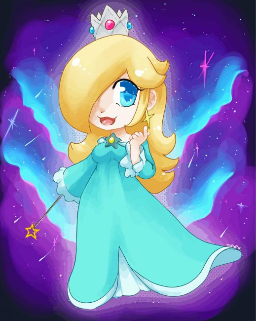 Little Princess Rosalina Paint By Numbers