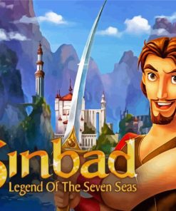 Sinbad Legend Of The Seven Seas paint by numbers