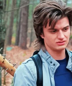 Steve Harrington Character paint by numbers
