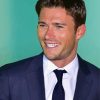 The American Actor Scott Eastwood paint by number