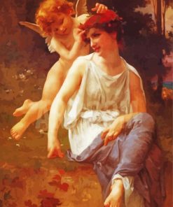 Venus And Cupid paint by numbers