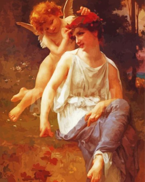 Venus And Cupid paint by numbers