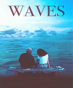 Waves Movie Poster paint by numbers
