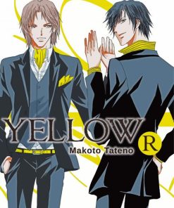 Yellow Manga Poster paint by numbers