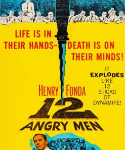 12 Angry Men Poster Paint By Number