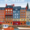 Aesthetic Honfleur Poster Paint By Number