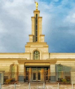 Aesthetic Lubbock Temple Paint By Numbers