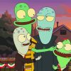 Alien Family Cartoon Paint By Number