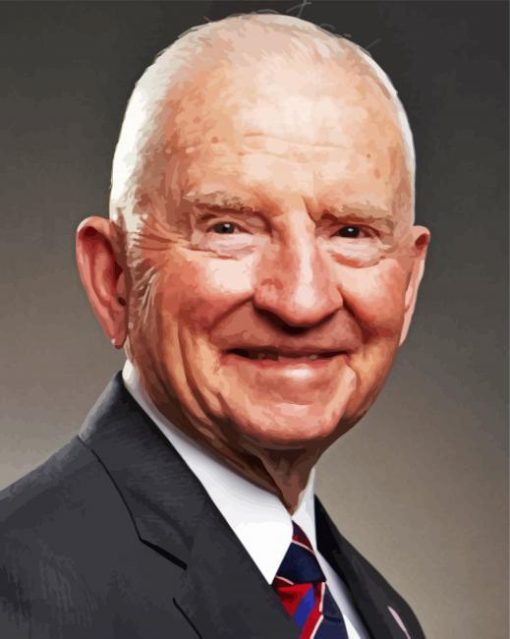 American Business Magnet Ross Perot Paint By Number