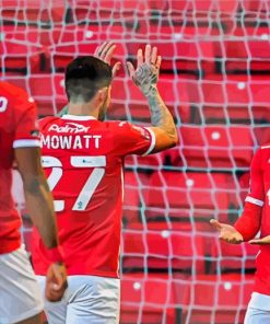 Barnsley Football Club Players Paint By Numbers