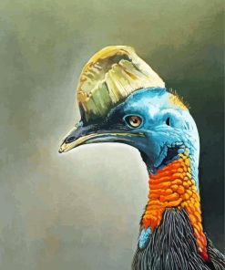 Cassowary Art Paint By Number