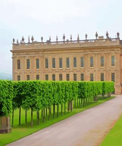 Chatsworth House Derbyshire Paint By Numbers