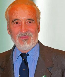 Christopher Lee Actor Paint By Number