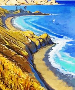 Coastal Scene Paint By Number
